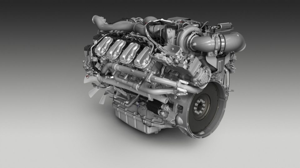 A higher power peak for the iconic Scania V8 engine - Powertrain