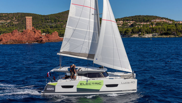 volvo penta electric sailing