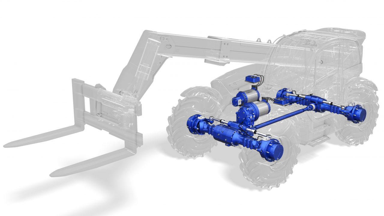 Dana electric drivetrain solutions for agricultural machines