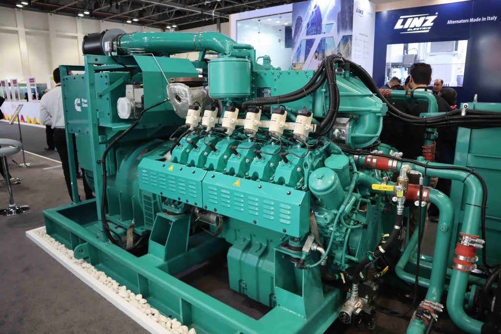 Cummins C25G genset