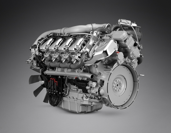 Scania V8 engine