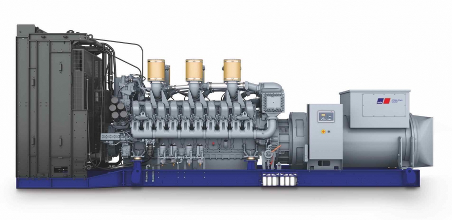 gensets with MTU engines