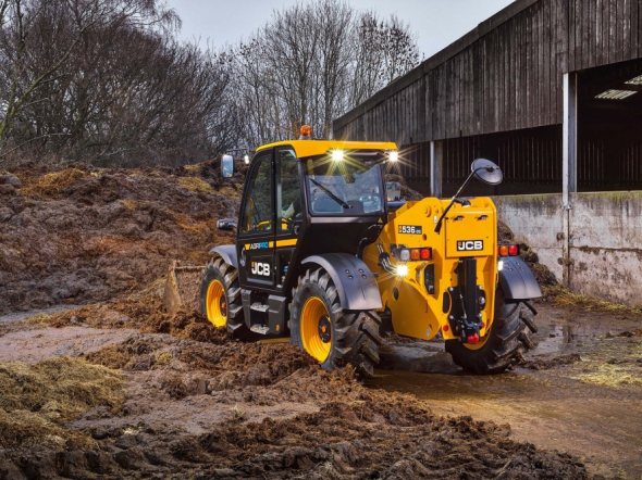 JCB agricultural telehandlers