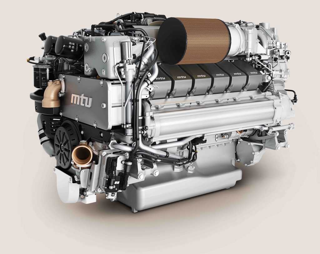 Comparison 2000 hp marine Diesel engines