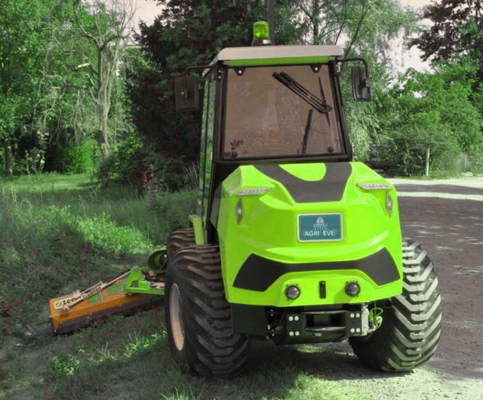 AgriEve, electric tractors designed for agricultural applications