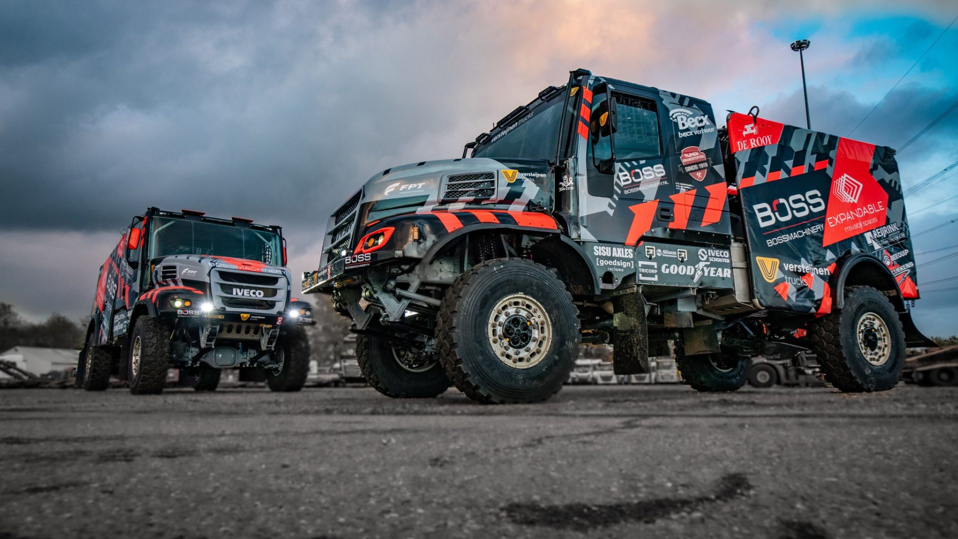Two new IVECO teams are poweredby FPT during Dakar rally