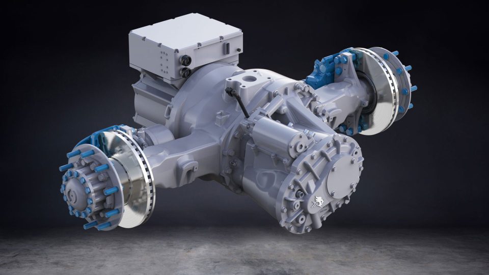 17Xe epowertrain was created by Meritor, together with Cumins