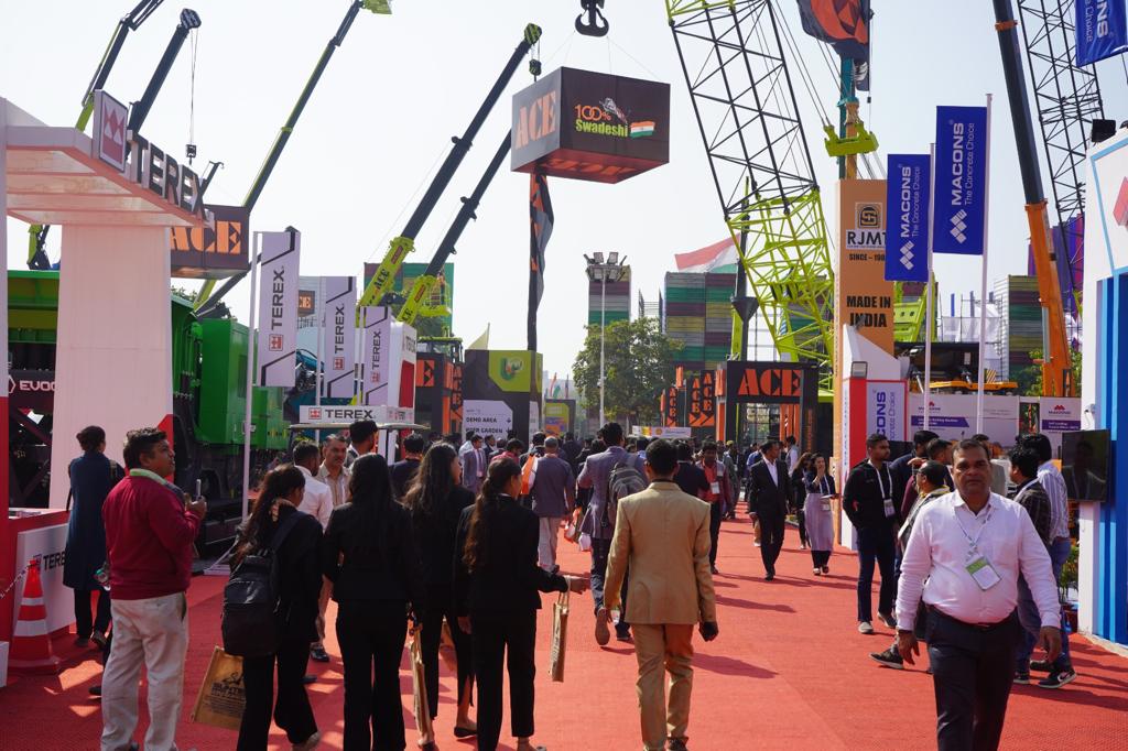 Sustainable technologies at Bauma ConExpo India