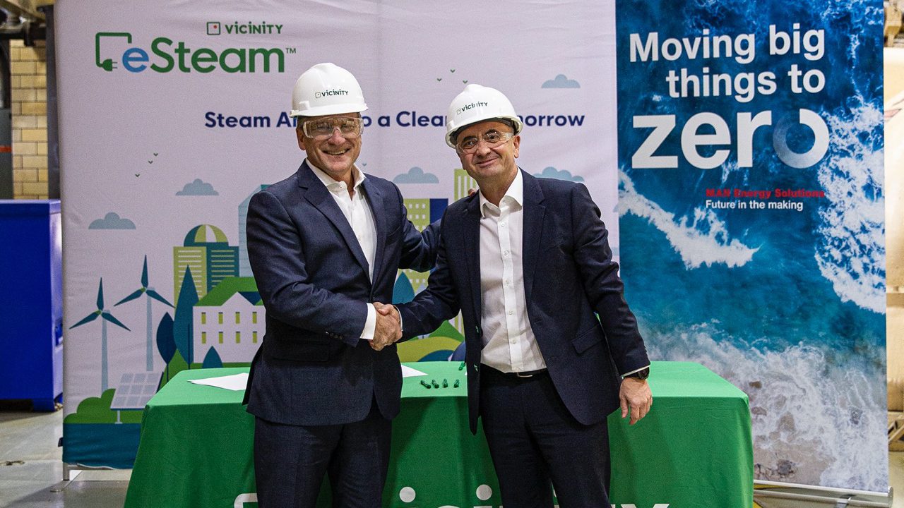 MAN Energy Solutions and Vicinity Energy to cooperate on heating solution