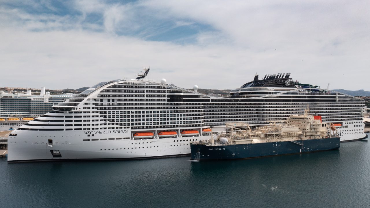 TotalEnergies Marine Fuels and MSC Group complete first LNG bunkering ...