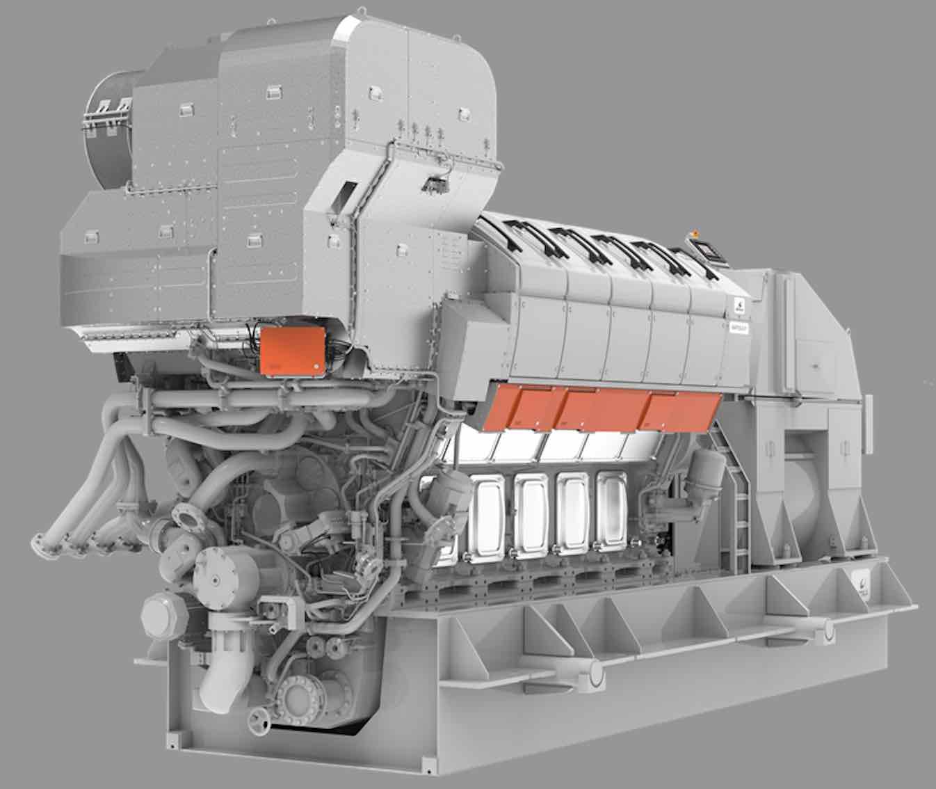 The 31DF engine by Wärtsilä reduces methane emissions