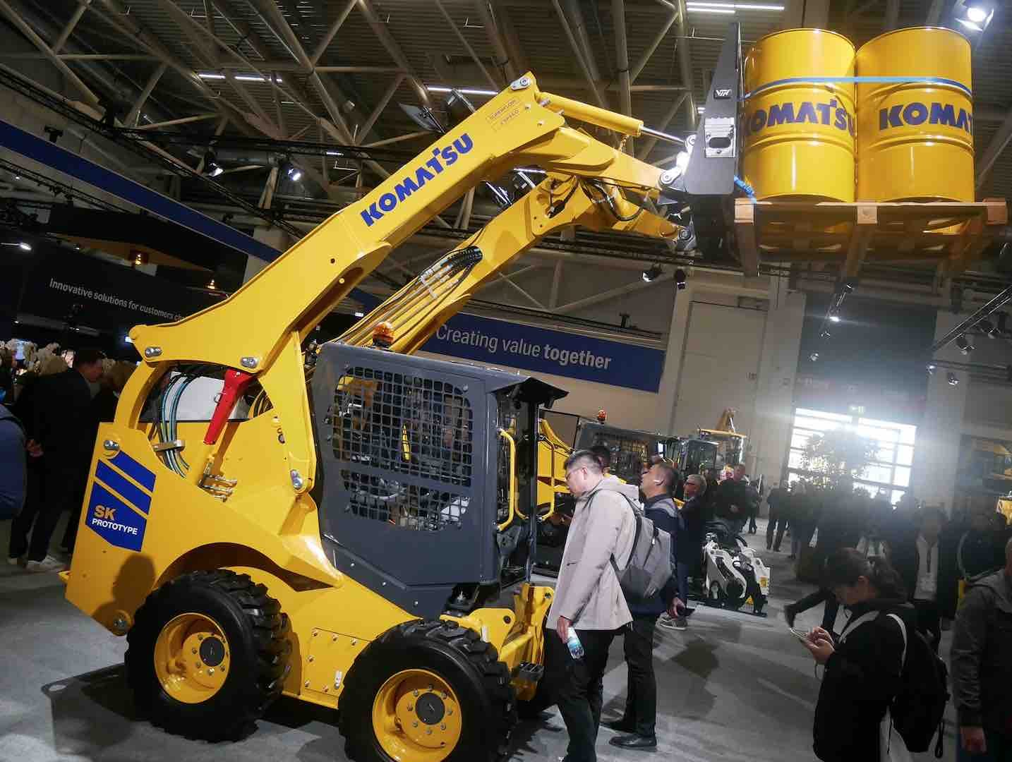 komatsu bauma