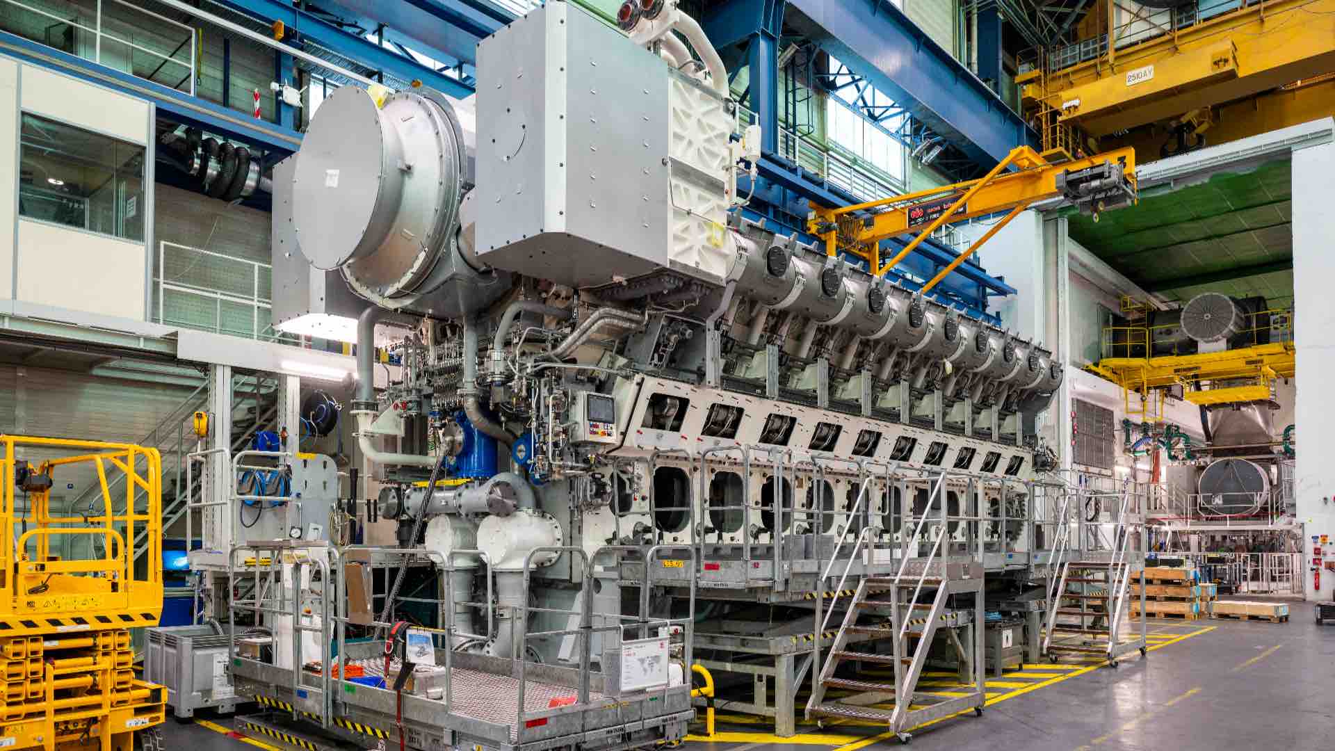 The First Everllence‘s 18V51/60 Engine Running on B100 Biofuel ...