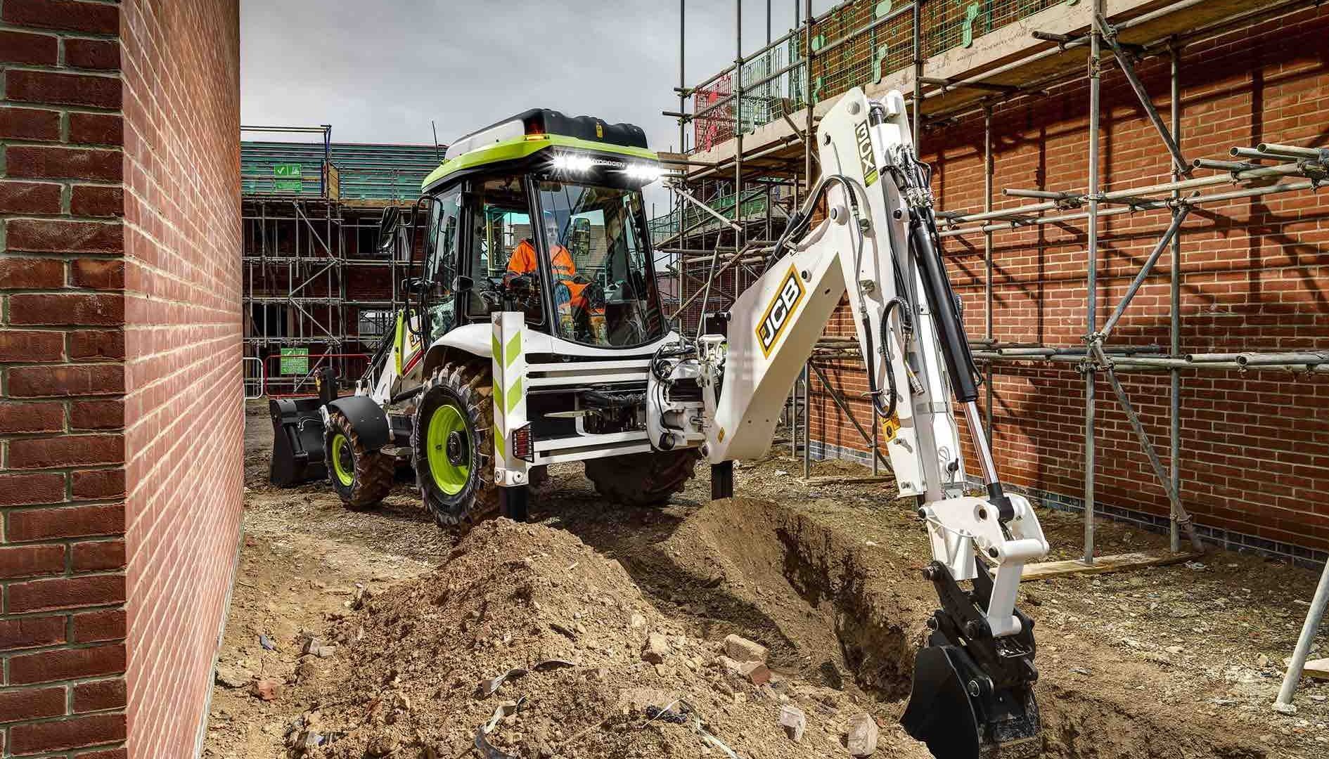hydrogen backhoe