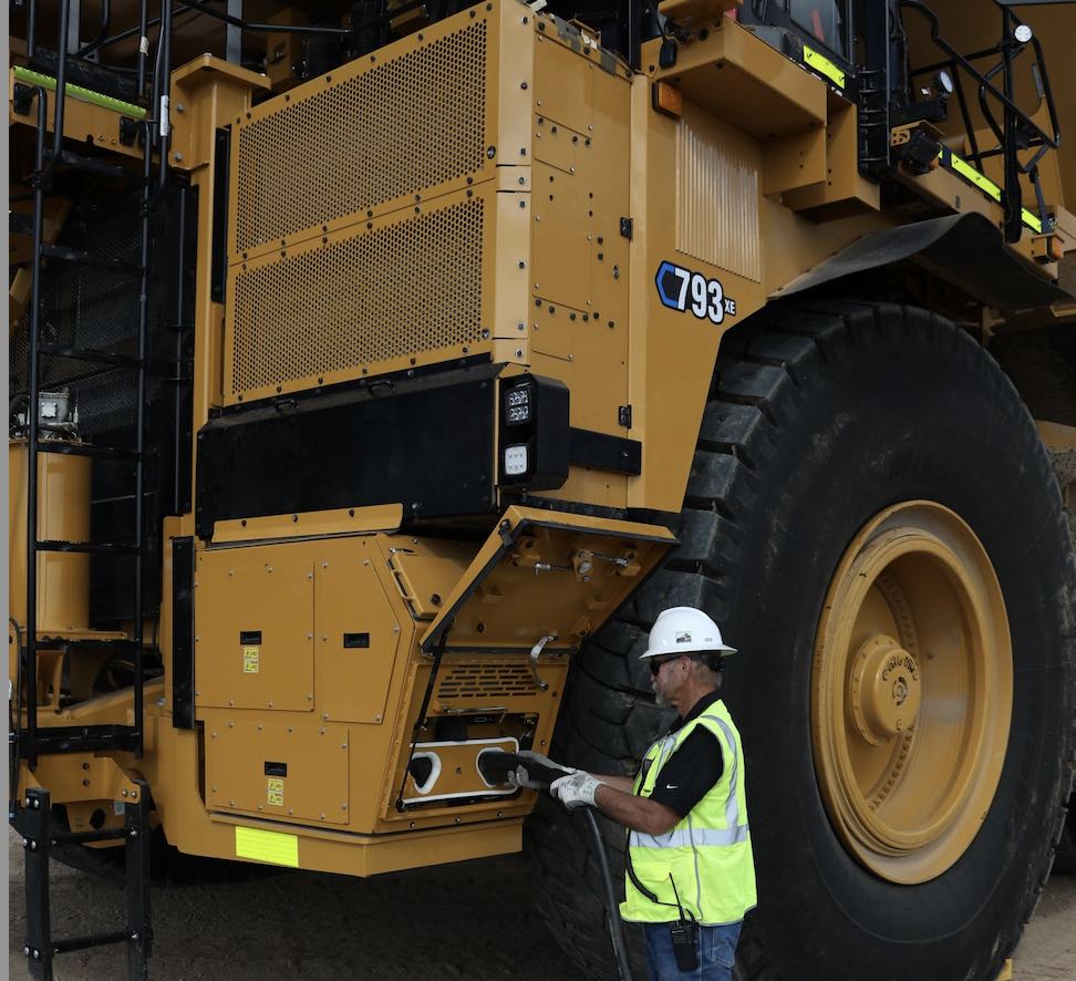 electric dumper